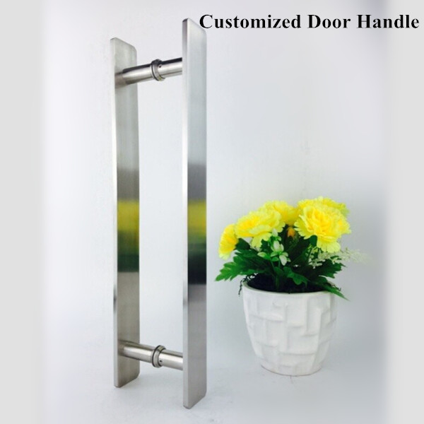 Stainless Steel Flat Bar Door Pull Handle(Customized Design)